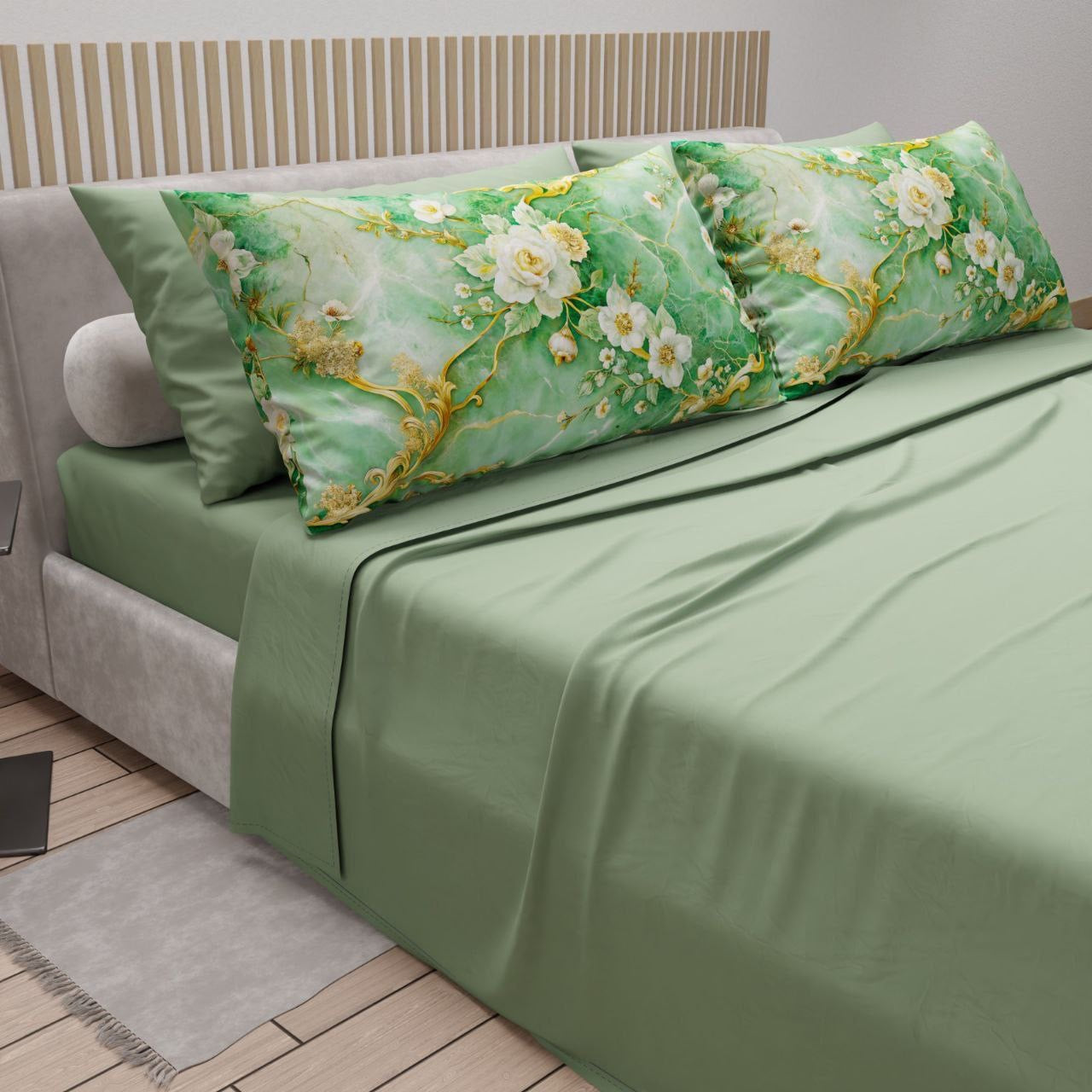 Lenzuola Matrimoniali in Cotone con 2 Federe Omaggio – Made in Italy