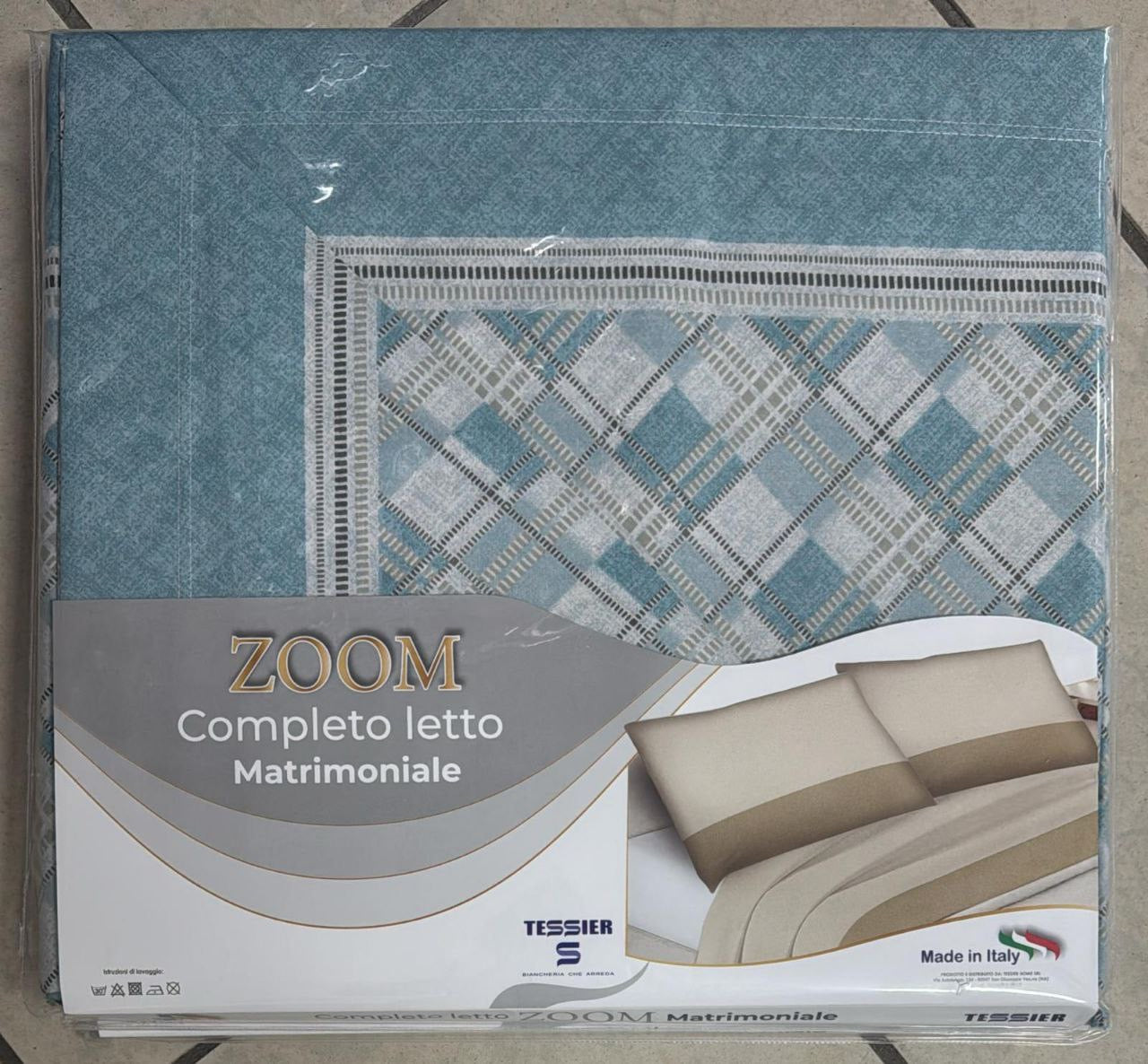 Lenzuola matrimoniale 100%cotone