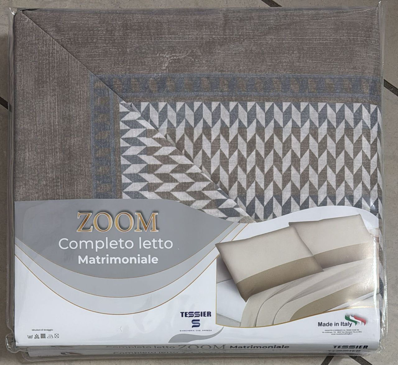 Lenzuola matrimoniale 100%cotone