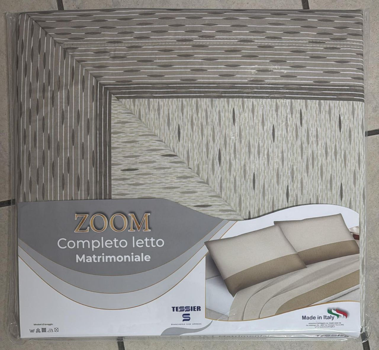 Lenzuola matrimoniale 100%cotone