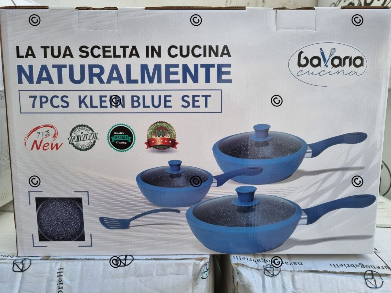 TRIS PADELLE ALTE CUCINA BAVARIA