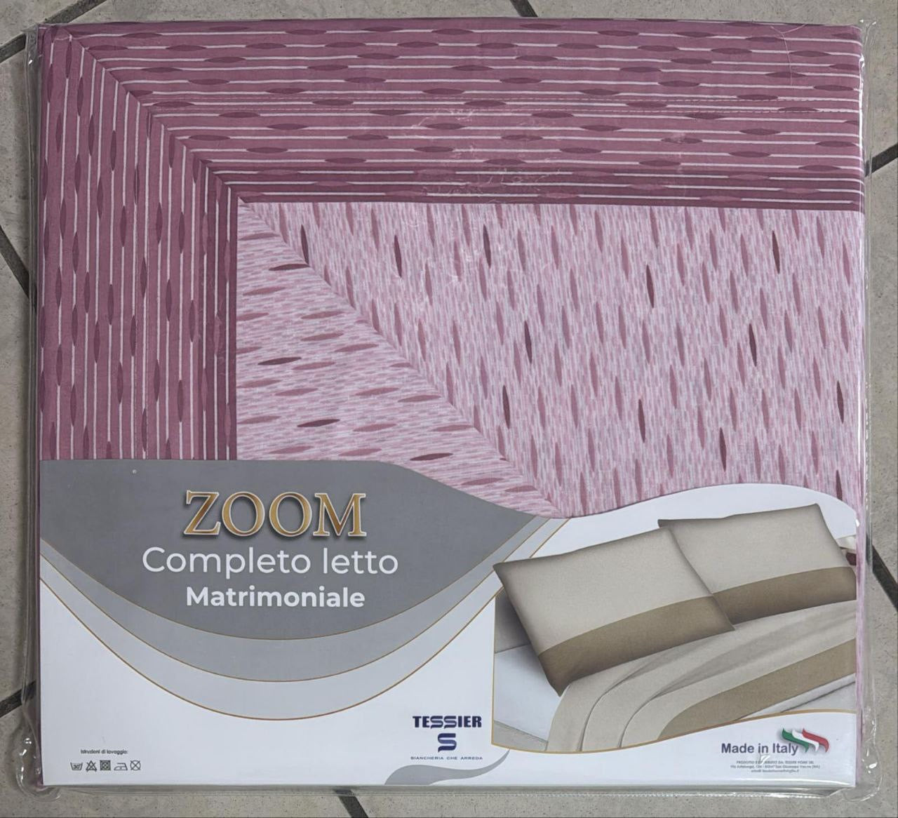 Lenzuola matrimoniale 100%cotone