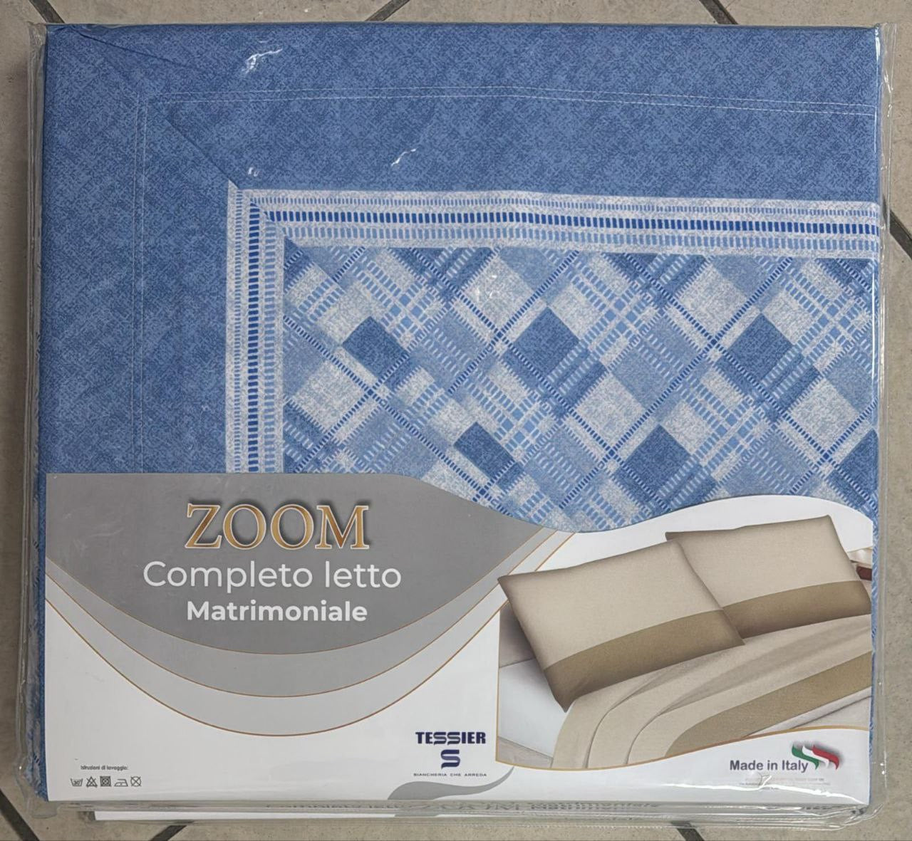 Lenzuola matrimoniale 100%cotone