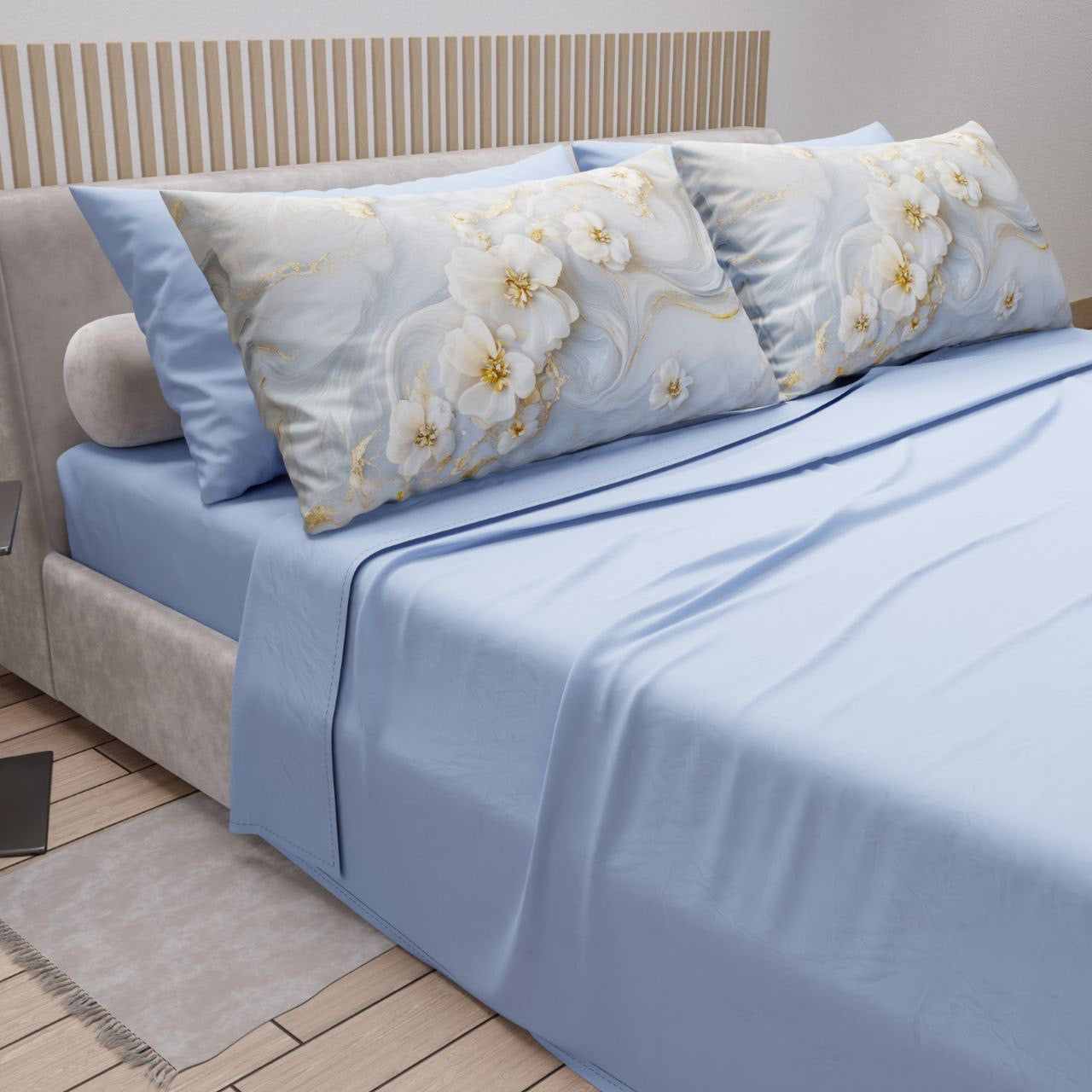 Lenzuola Matrimoniali in Cotone con 2 Federe Omaggio – Made in Italy