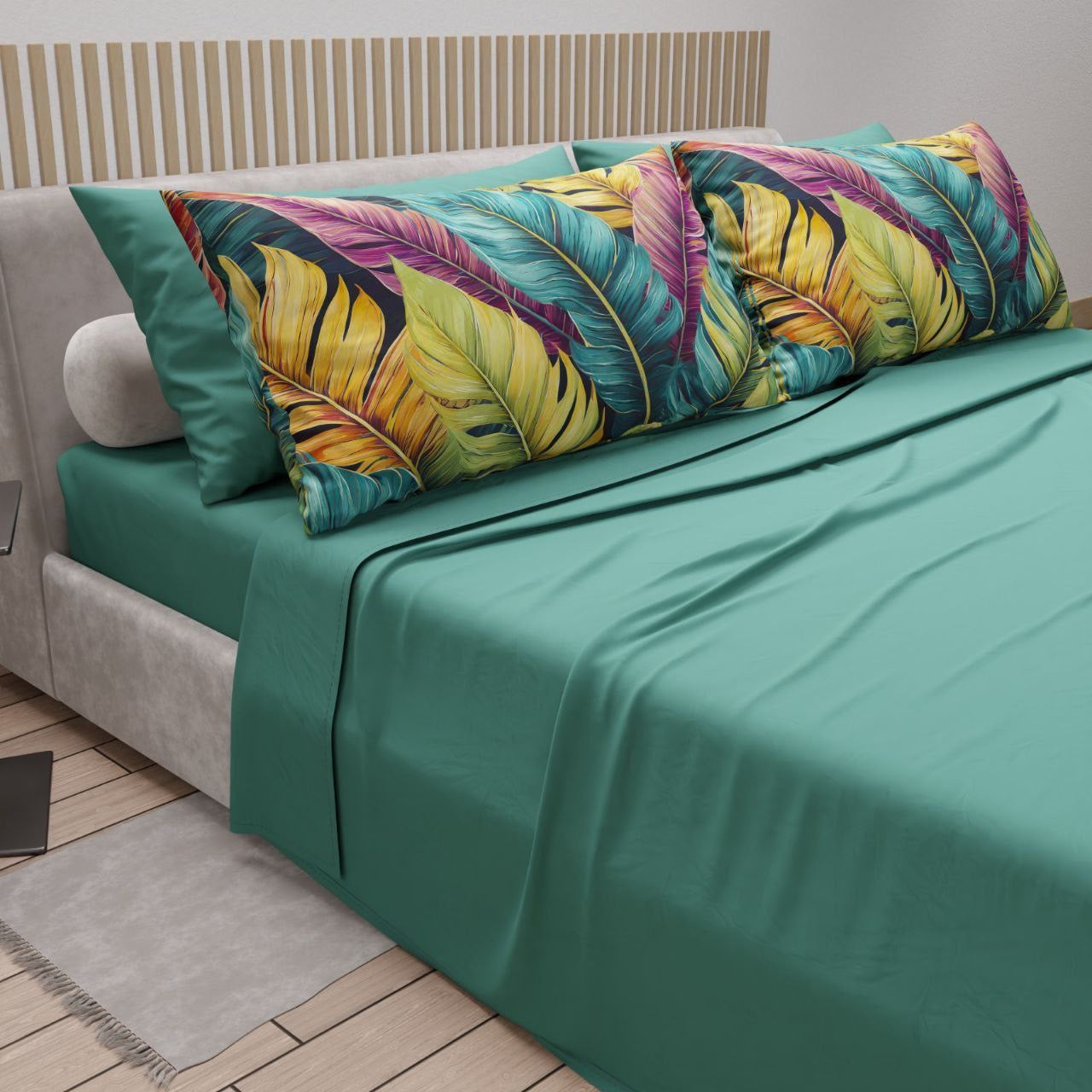 Lenzuola Matrimoniali in Cotone con 2 Federe Omaggio – Made in Italy
