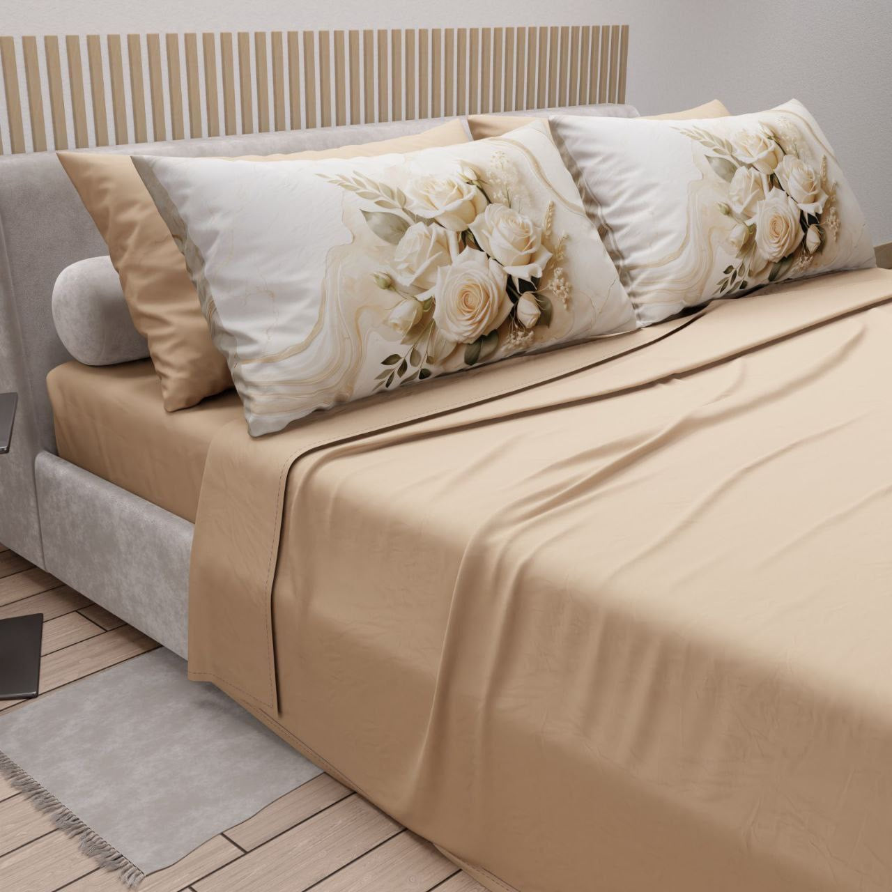 Lenzuola Matrimoniali in Cotone con 2 Federe Omaggio – Made in Italy