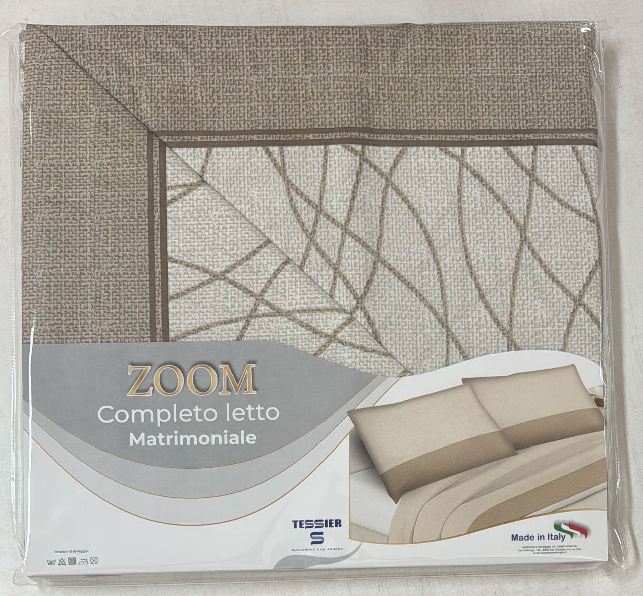 Lenzuola matrimoniale 100%cotone