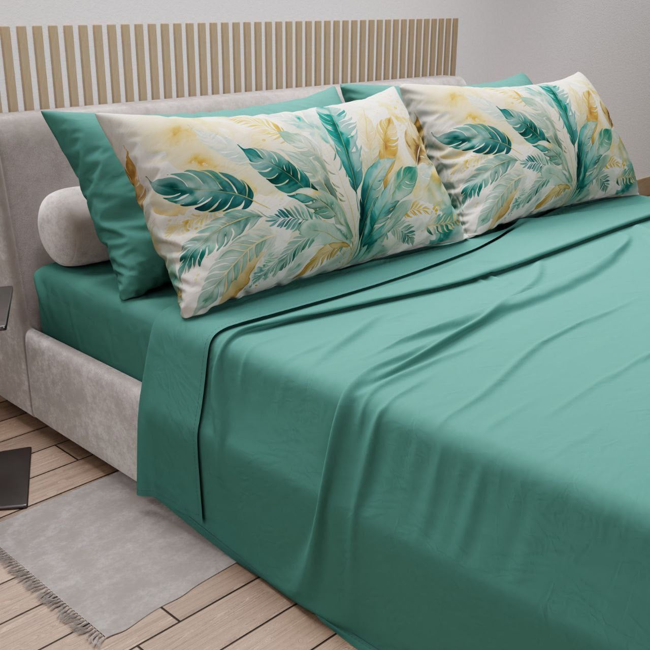 Lenzuola Matrimoniali in Cotone con 2 Federe Omaggio – Made in Italy