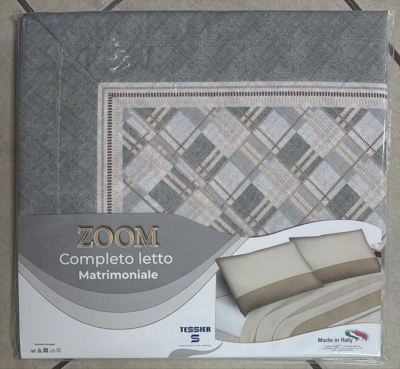 Lenzuola matrimoniale 100%cotone