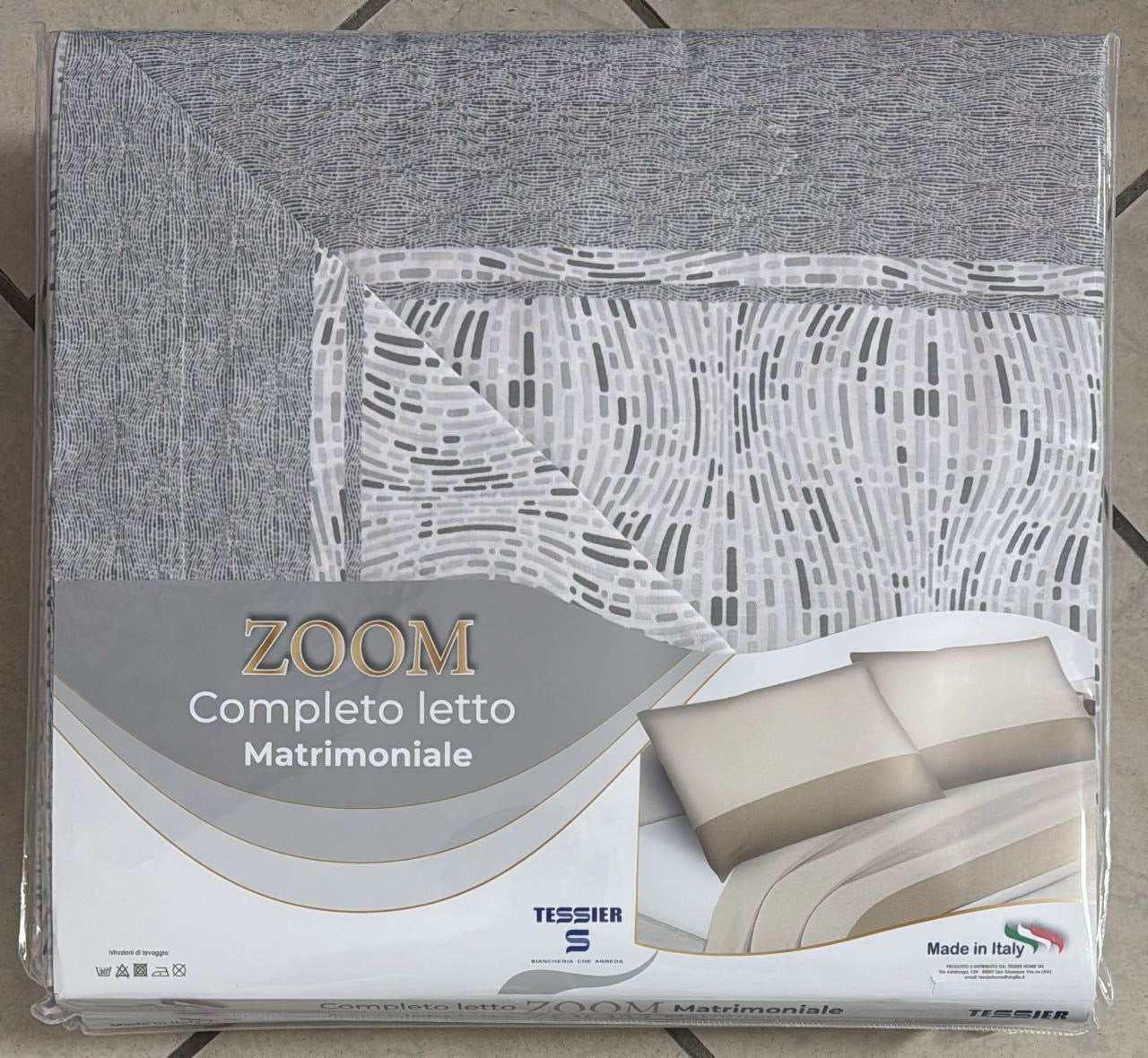 Lenzuola matrimoniale 100%cotone