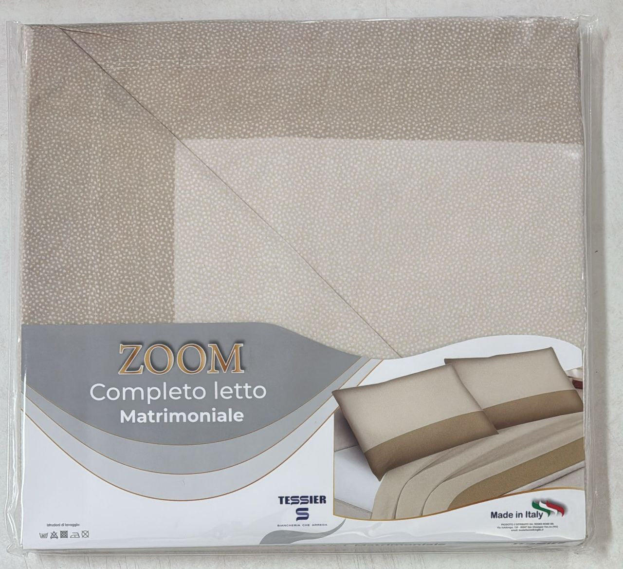 Lenzuola matrimoniale 100%cotone