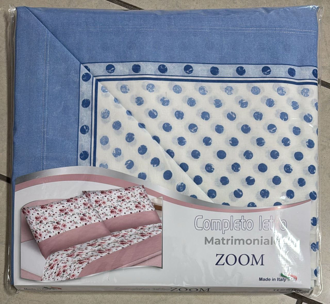 Lenzuola matrimoniale 100%cotone