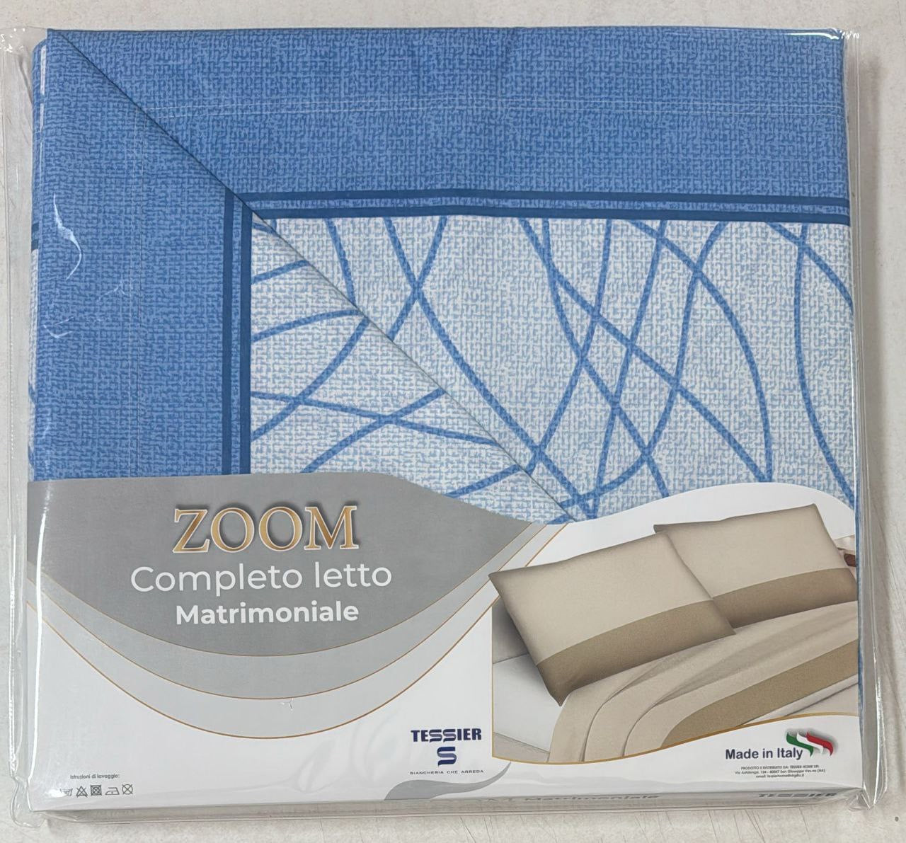 Lenzuola matrimoniale 100%cotone