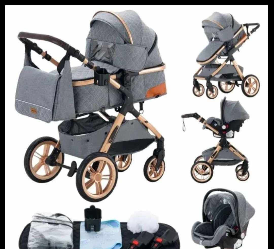 Passeggino baby pulman ovetto e borsa