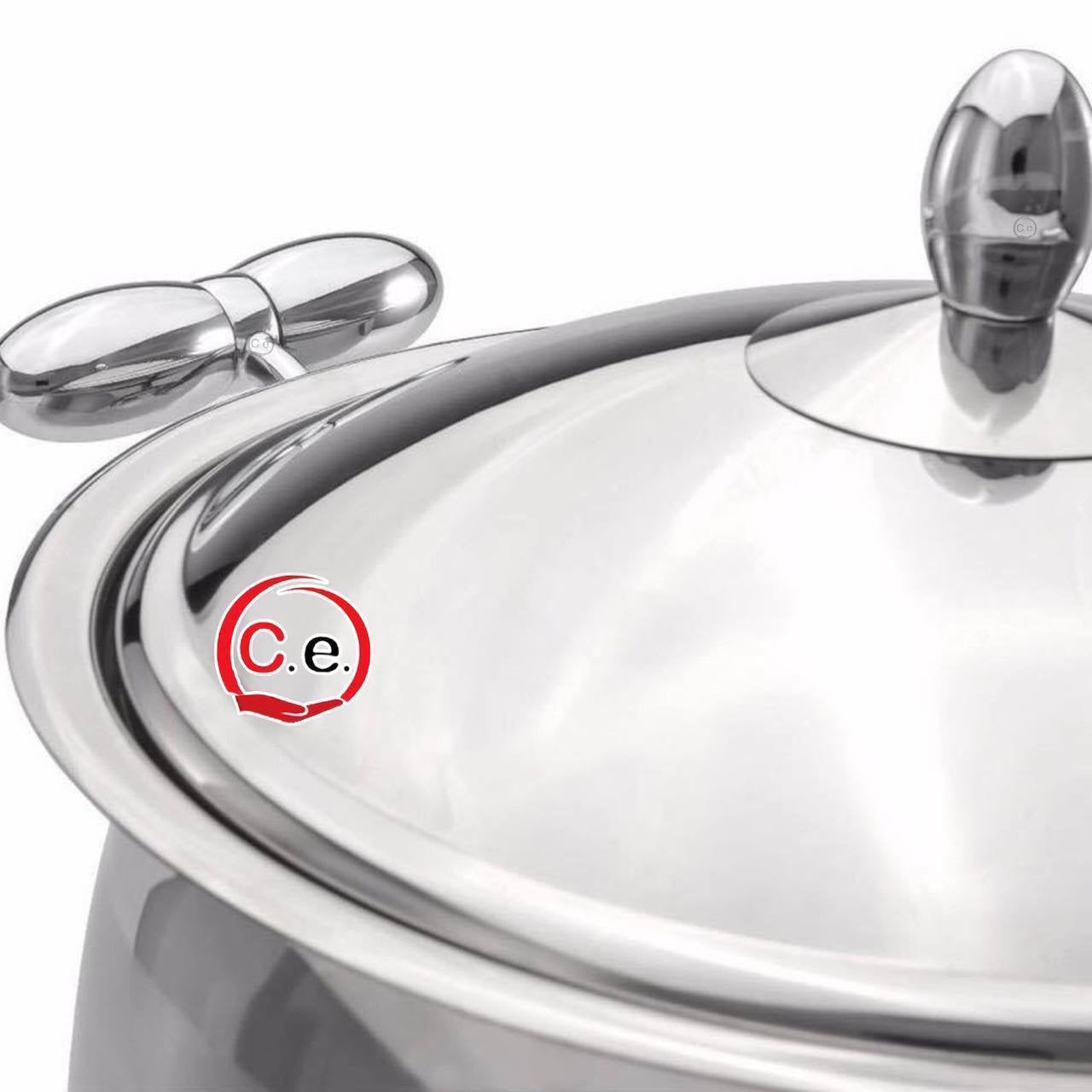 Batteria di pentole 18 pezzi acciaio inox
