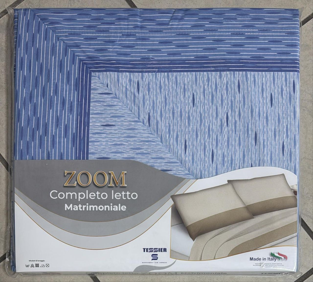 Lenzuola matrimoniale 100%cotone