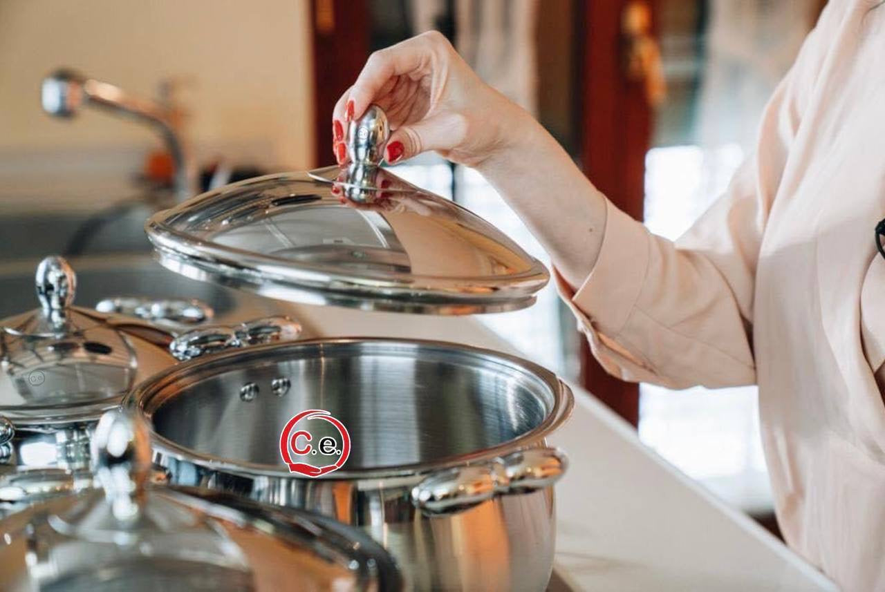 Batteria di pentole 18 pezzi acciaio inox